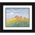 thumbnail image 1 of OToole, Tim 32x26 Black Ornate Wood Framed with Double Matting Museum Art Print Titled - Summer Breeze Meadow II, 1 of 4