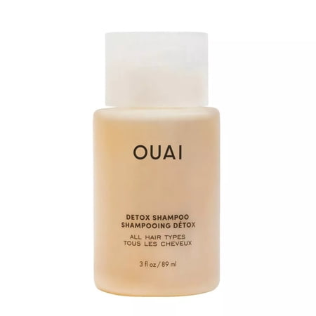 OUAI Detox Shampoo - Strengthening, Clarifying. Clean, Soft and Refreshed. (3 fl oz)