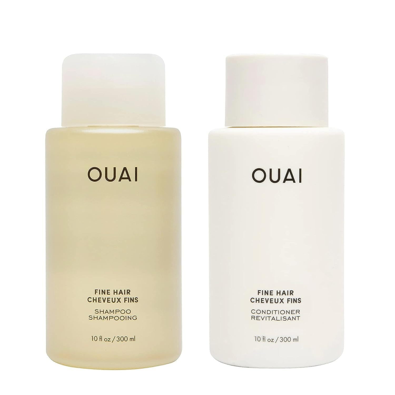 OUAI Fine Shampoo and Conditioner Set Sulfate Free Shampoo and OUAI Fine Shampoo and Conditioner Set Sulfate Free Shampoo and