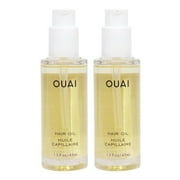 OUAI Hair Oil,Hair Heat Protectant Oil for Frizz Control - Adds Hair Shine and Smooths Split Ends, Color Safe Formula,Travel Size Hair Oil,1.5 oz/each,2Pcs