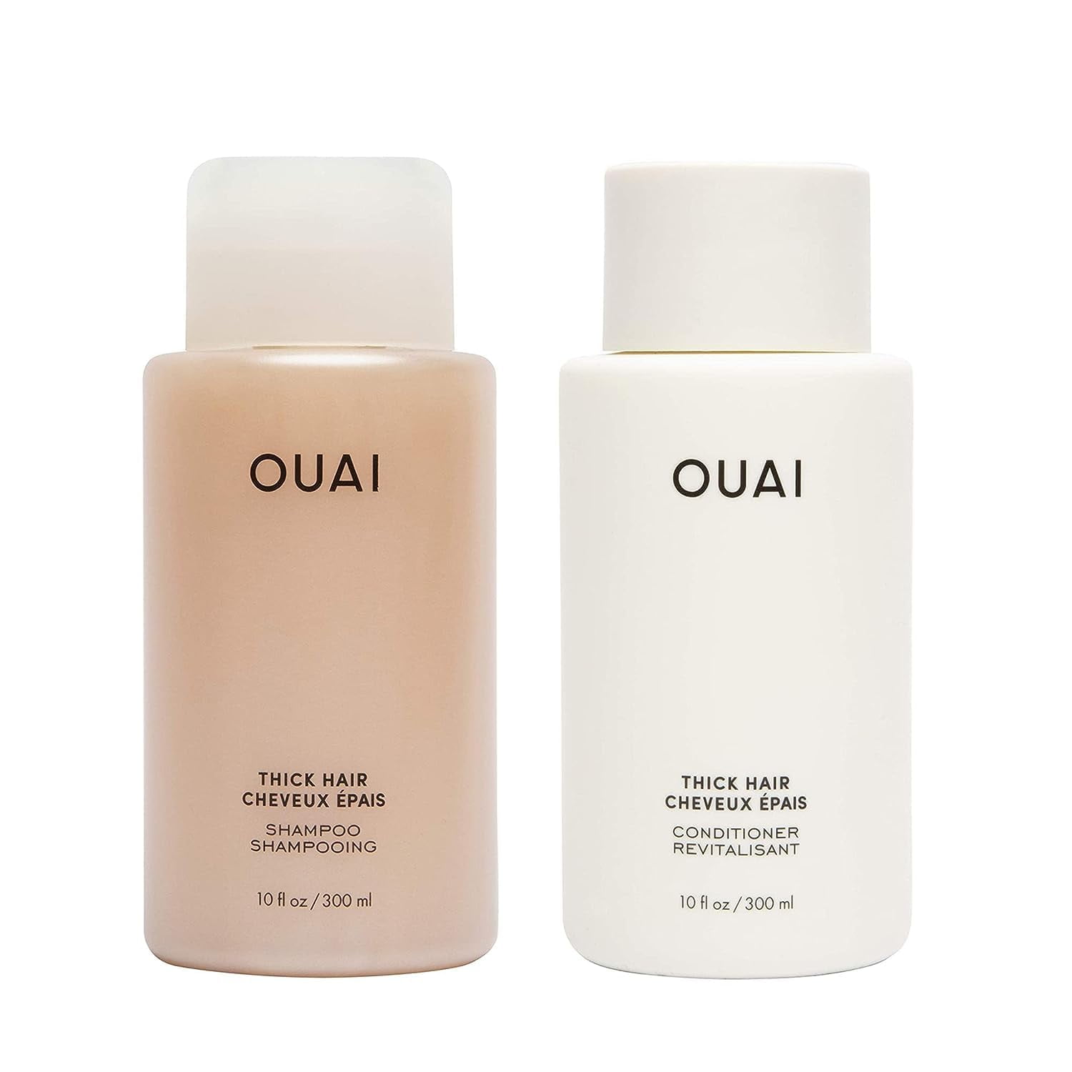OUAI Thick and Conditioner Set Sulfate Free and Conditioner for Thick