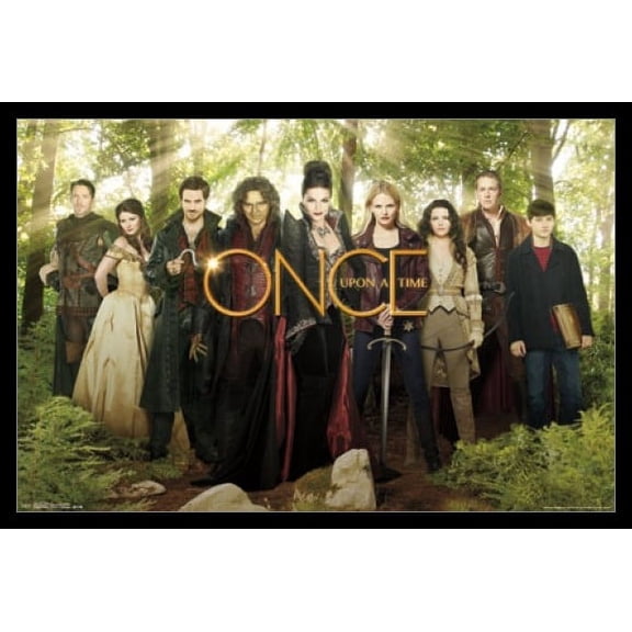 OUAT - Group Laminated & Framed Poster Print (22 x 34)