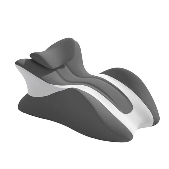 Memory Foam Wedge Pillow - 27 Angled Ergonomic Contoured Multi-Functional Bed Position Pillow with Neck & Back Support Cushion, Removable Cover