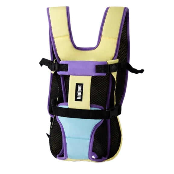 OUCLEYE Pet Front Carrier Backpack, Legs Out, Adjustable Breathable Mesh Waterproof Bag for Hiking Travel Outdoor by Hipipet