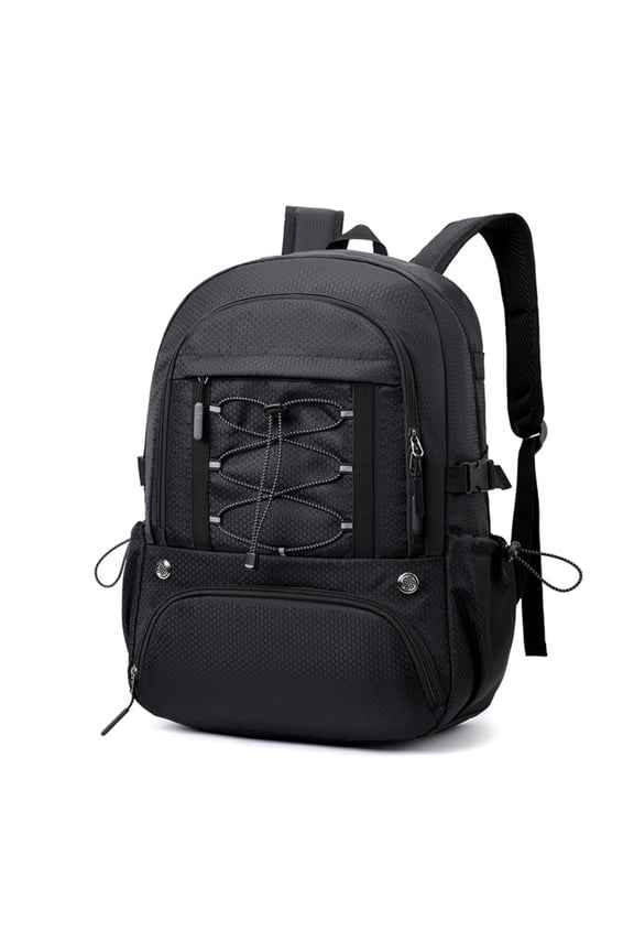 Unisex Waterproof Sports Backpack, Gym Bag with Shoe Compartment, Fits A 15.6-Inch Laptop, Features A Tennis Racket Strap, Large-Capacity Sports Gear Bag