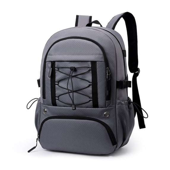 OUCLEYE Unisex Waterproof Sports Backpack, Gym Bag with Shoe Compartment, Fits A 15.6-Inch Laptop, Features A Tennis Racket Strap, Large-Capacity Sports Gear Bag