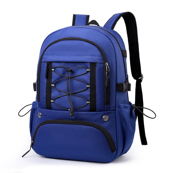 OUCLEYE Unisex Waterproof Sports Backpack, Gym Bag with Shoe Compartment, Fits A 15.6-Inch Laptop, Features A Tennis Racket Strap, Large-Capacity Sports Gear Bag