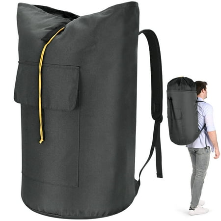 Azhido Laundry Bag Extra Large 115L Sturdy Oxford Fabric Laundry Backpack