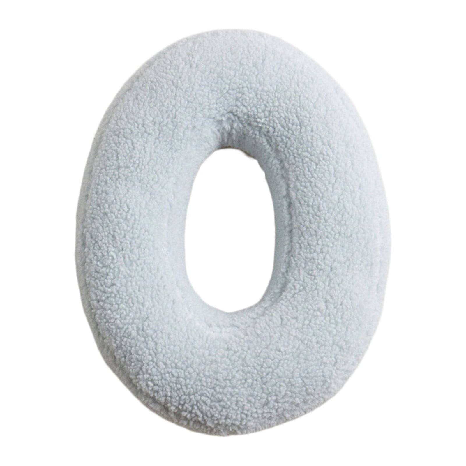 OUEYXIO Pillow Case Velvet Initial Letter Pillow English Letters Pillow