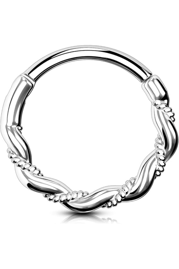 16G Helix Earring Tragus Hoop Earring 316L Stainless Steel Nose Hoop Cartilage Earring Hoop Septum Ring Daith Earrings Body Piercing 6mm