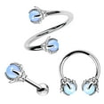 thumbnail image 1 of OUFER Dragon Claw Cartilage Earrings, Stainless Steel, 8mm, 3, 1 of 3