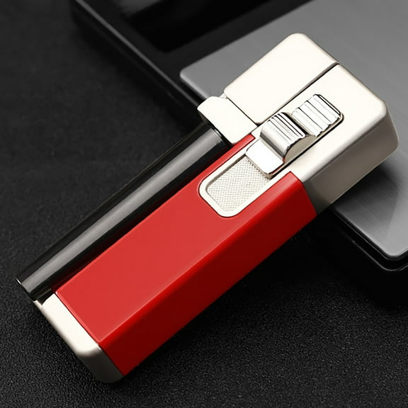 OUGPISTIYK Lighters for Candle, New Zhongbang Pipe Lighter Inflatable Open Flame Foldable Multipurpose Lighter