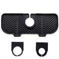 OUHGE Kitchen Sink Splash Guard Silicone Draining Mat Kitchen Faucet 90