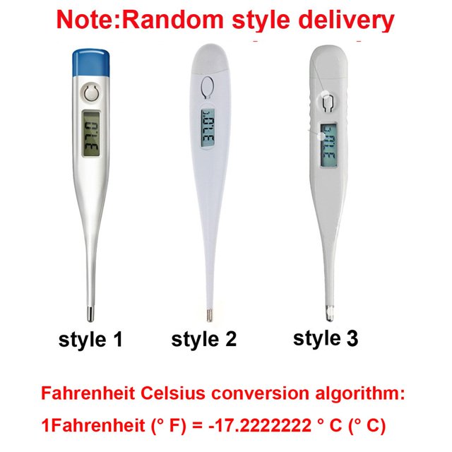 OUHGE Temperature MeasurementplasticMeasure Temperature Kids, White