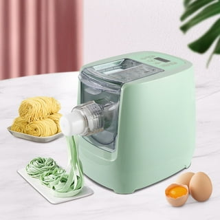 Shanna Pasta Noodle Maker Electric Stainless Steel Dumpling Skin Machine  2.5mm Round Noodle Cutter 