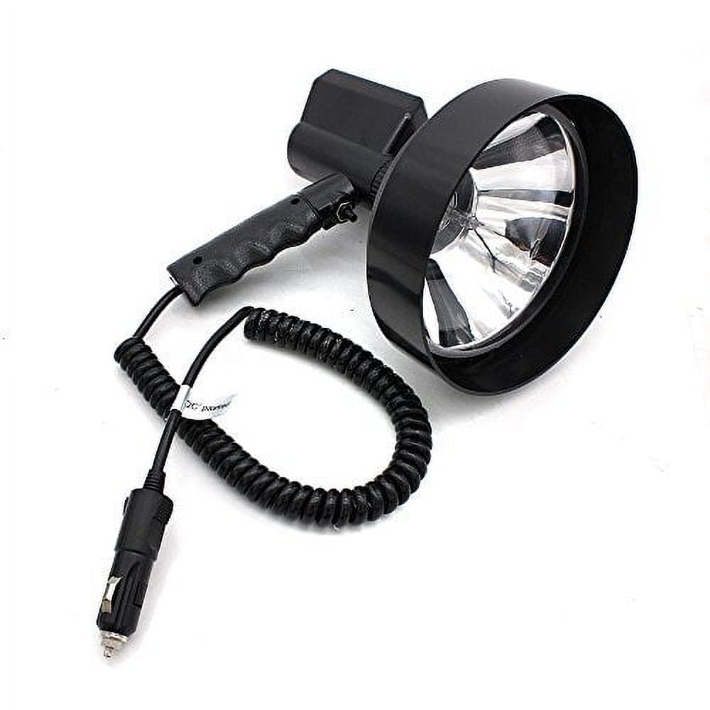 OUKANING 12V 100W HID 7" Xenon Handheld Spotlight Hunting Outdoor Light 6000K Spot Beam