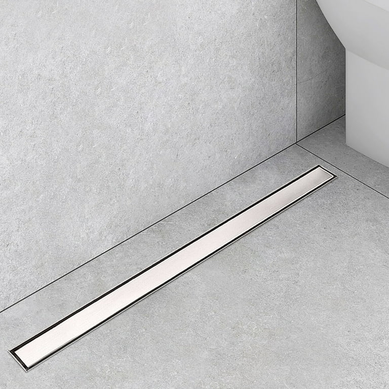 50/60/70/80/90CM Bathroom Floor Drain Stainless Steel Floor Shower