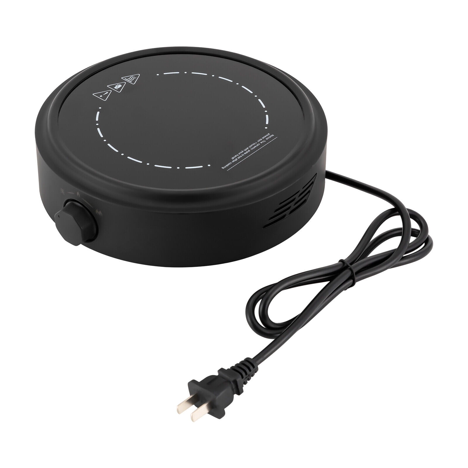 OUKANING 800W Portable Mini Electric Stove Hot Plate Adjustable Boiling Coffee/Milk/Tea Heater