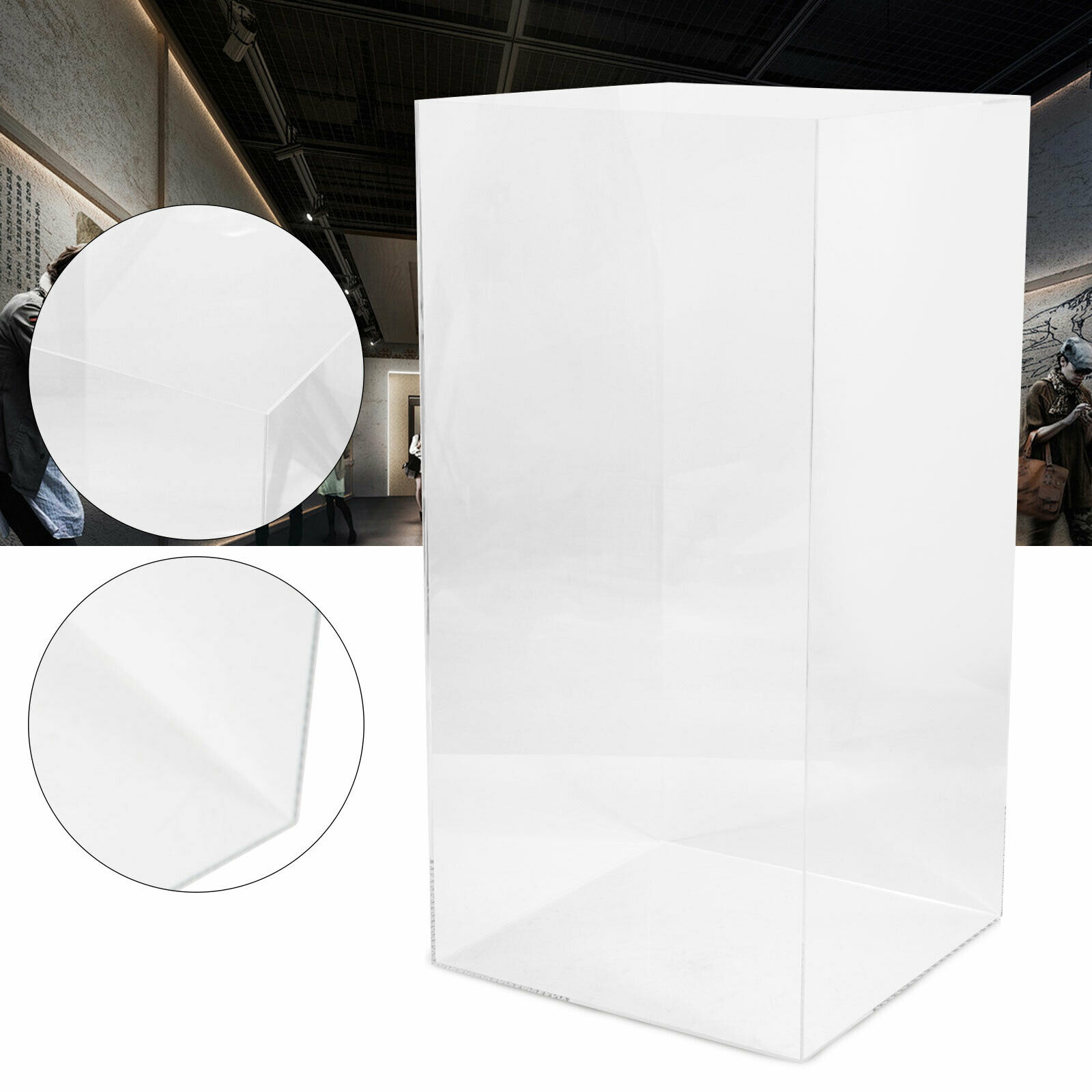 OUKANING Clear Acrylic Display Box Plastic Display Box For Toy
