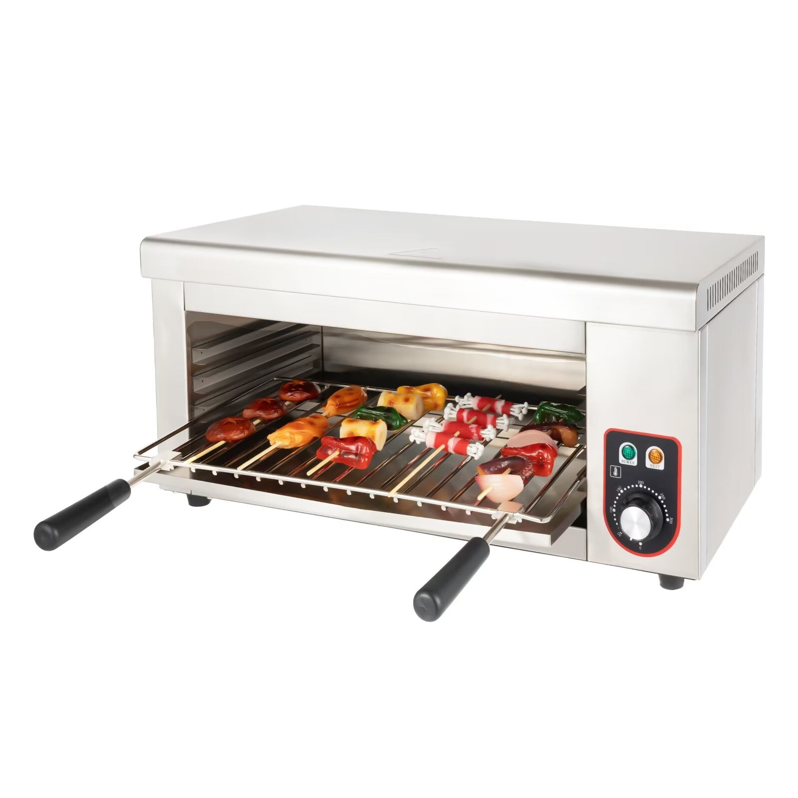 Salamander griller top