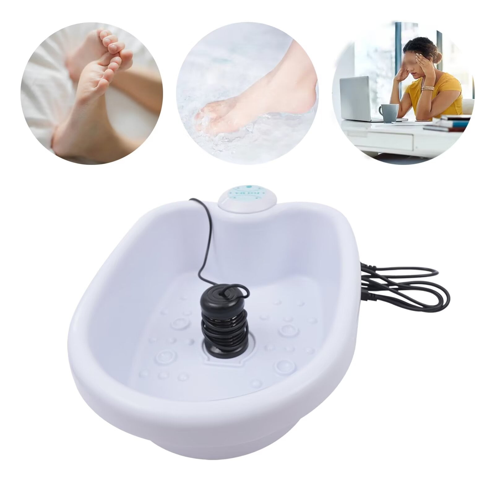 OUKANING Ionic Foot Bath Detox Machine Foot Spa Machine Foot Bath Ion