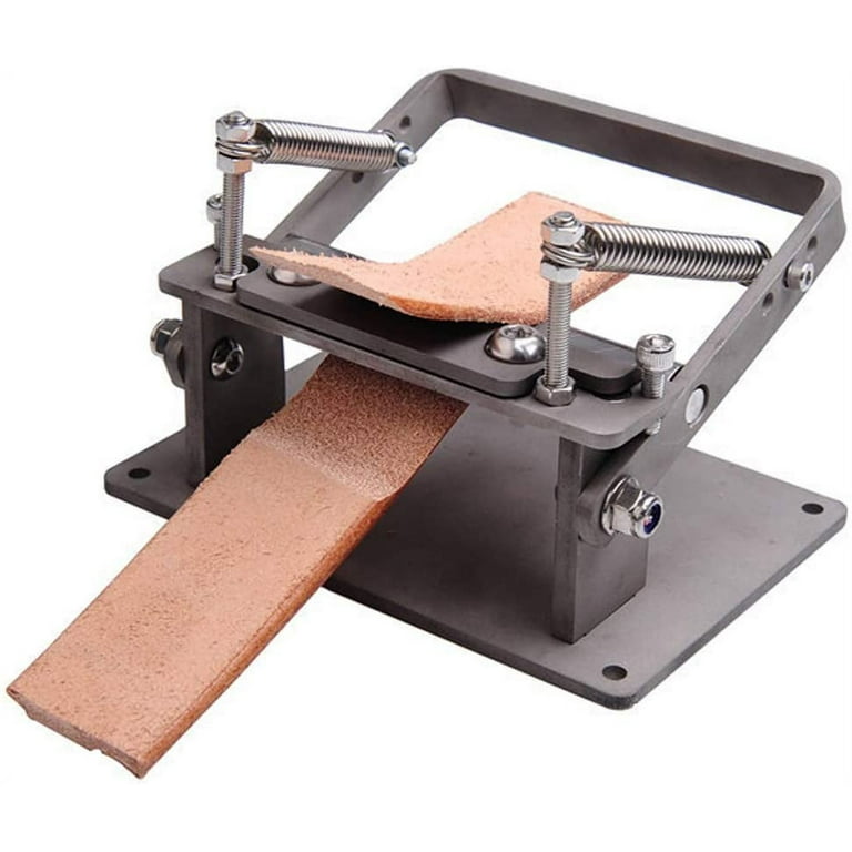Manual Leather Peeling Machine Strip Belt Thinning Leather Thinner