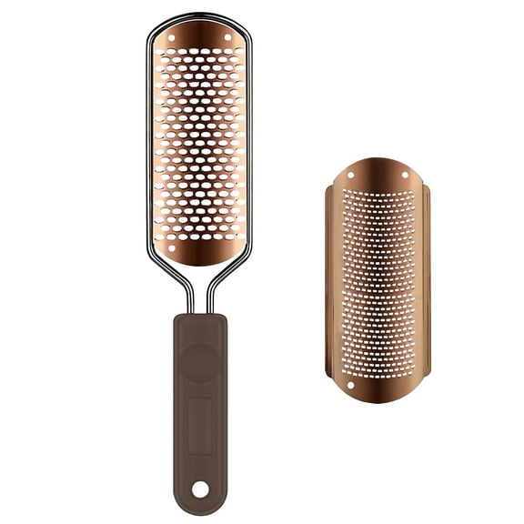 OUKEYA 2-in-1 Pumice Callus Remover Foot File for Dead Skin & Cracked Heels