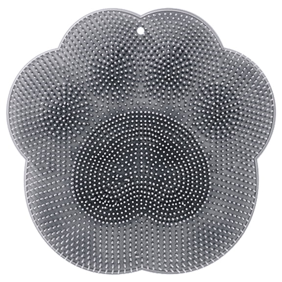 OUKEYA Silicone Non-Slip Foot & Body Scrubber Shower & Bath Brush