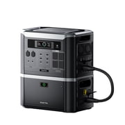 OUKITEL BP3000 3200W Solar Generator, 4096Wh Portable Power Station, Expandable to 16kWh with Up to 7 B2000L Batteries 2800W Fast Charging, LiFePO4 Battery, APP for Home Backup,