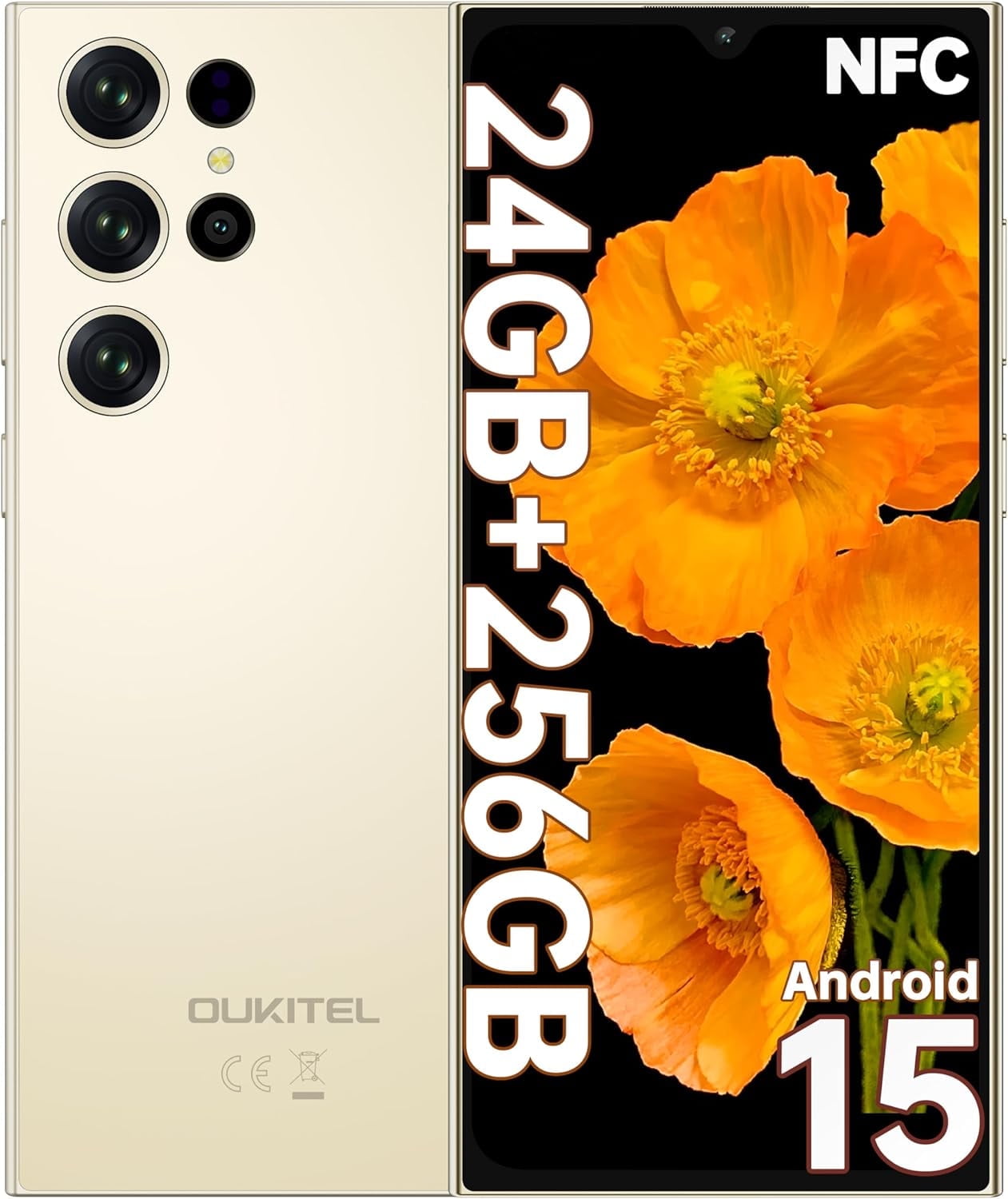 OUKITEL C61 Pro Smartphone, 6.88