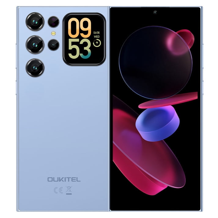 OUKITEL C62 16GB RAM 4G スマートフォン OUKITEL C62 Cell Phone Unlocked-16GB+128GB/TF 1TB Smartphone, 6.88