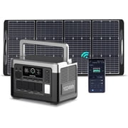 OUKITEL FFPOWER P1000 Plus Solar Generator 200W Solar Panel
