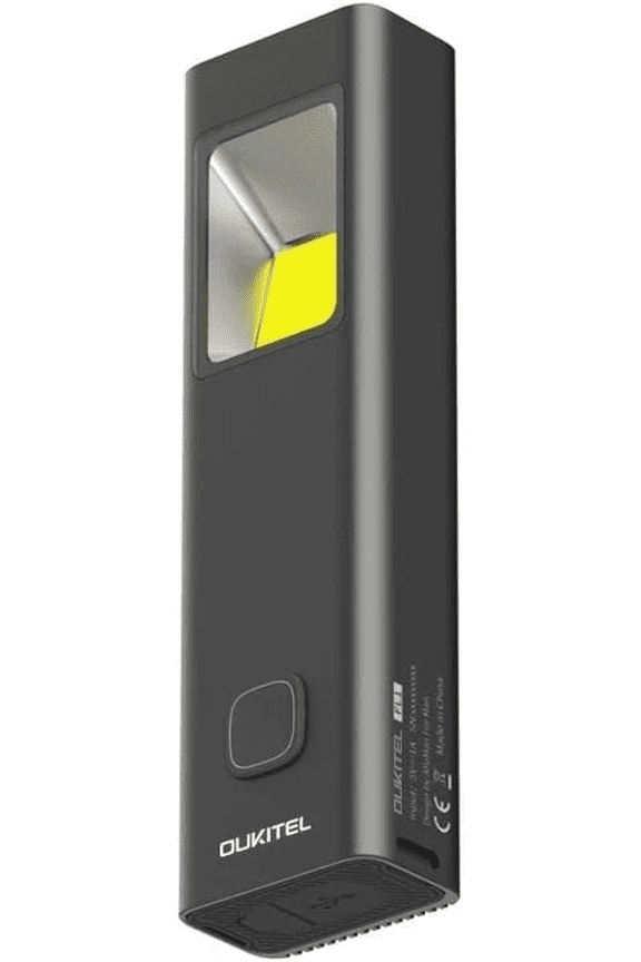 FL1 500 Lumens Mini EDC Flashlight, Rechargeable Flat Pocket LED Light with Lanyard, 7 Lighting Modes (High/Medium/Low/SOS/Strobe), Small Keychain Flashlight for Emergencies, Work