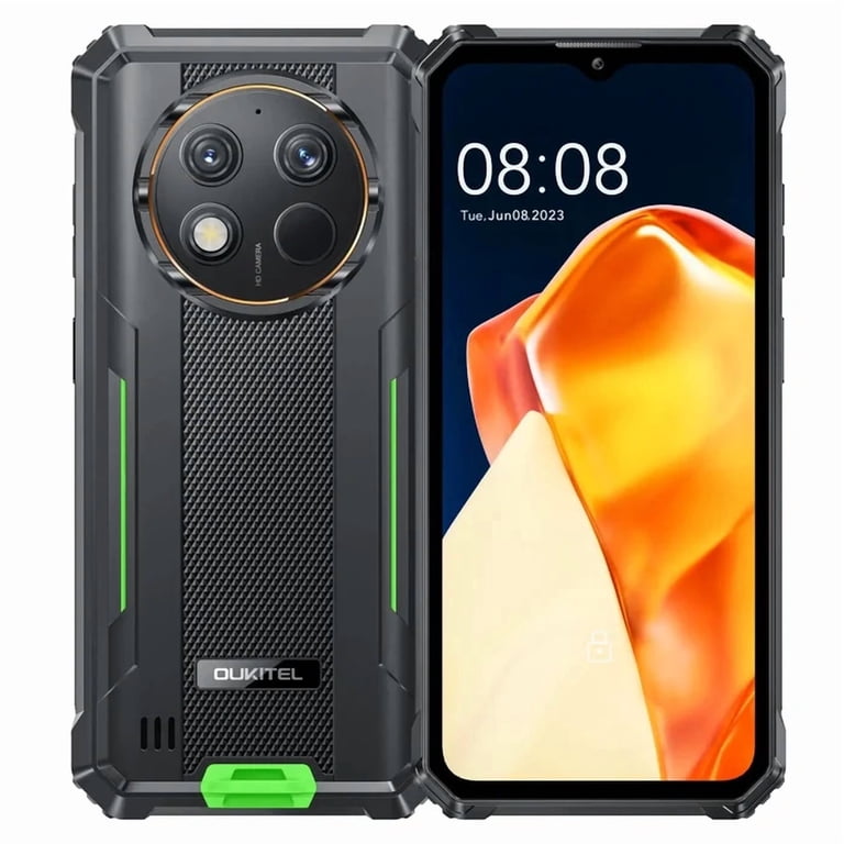 Oukitel G1 24GB RAM 256GB スマートフォン Oukitel, Rugged Phone, 6.52-inch, 10600mAh Big Battery - Walmart.com