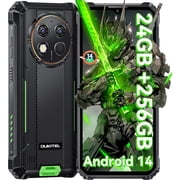 OUKITEL G1 Rugged Phone Unlocked,10600mAh Battery ,24GB+256GB up to 1TB TF Rugged Smartphone,IP68/IP69K ,48MP Camera 6.52 HD+ NFC Multi-GNSS