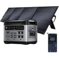 thumbnail image 1 of OUKITEL P2001 Plus 2400W Solar Generator with 200W Panel, 2048Wh LiFePO4 Power Station (5000W Peak), Fast Charging, APP Control, Home Backup & Outdoor Use, 1 of 11