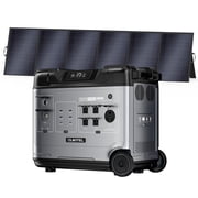 OUKITEL P5000 Pro 5120Wh Solar Generator with 1x500W Panel, 3600W Pure Sine Wave Inverter 5000W Peak, LiFePO4 Battery, 1800W Fast Charging, App Control for Home Backup & Outdoor Camping