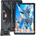 thumbnail image 1 of OUKITEL RT7 5G Rugged Tablet, 24GB RAM+256GB ROM 1TB Expandable Waterproof Tablet, 10.1 Inch FHD+, 32000mAh Battery, 33W Fast Charging Tablets PC Android 13, 48MP+32MP Camera, 5G WiFi/GPS/NFC, 1 of 9