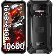 OUKITEL WP23S Rugged Phone Unlock, 10600mAh Battery, 4GB RAM, 64GB Storage, 6.52-inch, Android 15, Black/Orange/Green