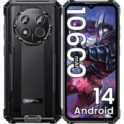 OUKITEL WP28E Rugged Phone, 10600mAh,, 6.52" Inch,4GB 64GB,Black