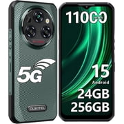 OUKITEL WP35 5G Rugged Smartphone,248+16GB 256GB, 11000mAh, 6.6" Inch