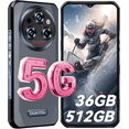 thumbnail image 1 of OUKITEL WP35 Pro Rugged Smartphone 5G - 36GB+512GB Android 14 Rugged Phone, 11000mAh Large Battery, 6.6" FHD+ Corning Screen, Dual Sim Cell Phone, 64MP+32MP Camera, NFC/OTG/BT5.2/GPS, 1 of 9