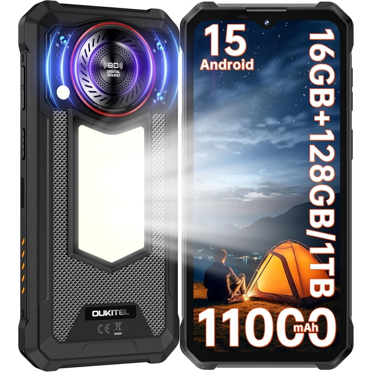 OUKITEL WP53S タフネススマートフォン 本体 OUKITEL WP53S Rugged Smartphone – Android 15, 11000mAh Rugged