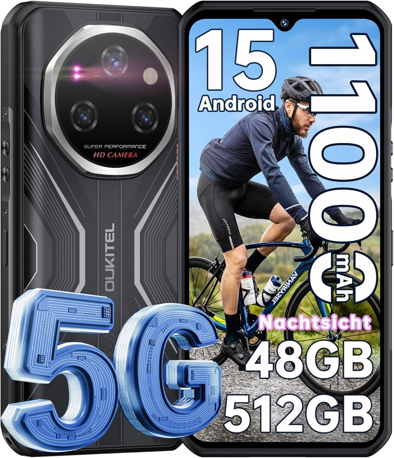 メル90848 様 OUKITEL WP55 Proスマホ