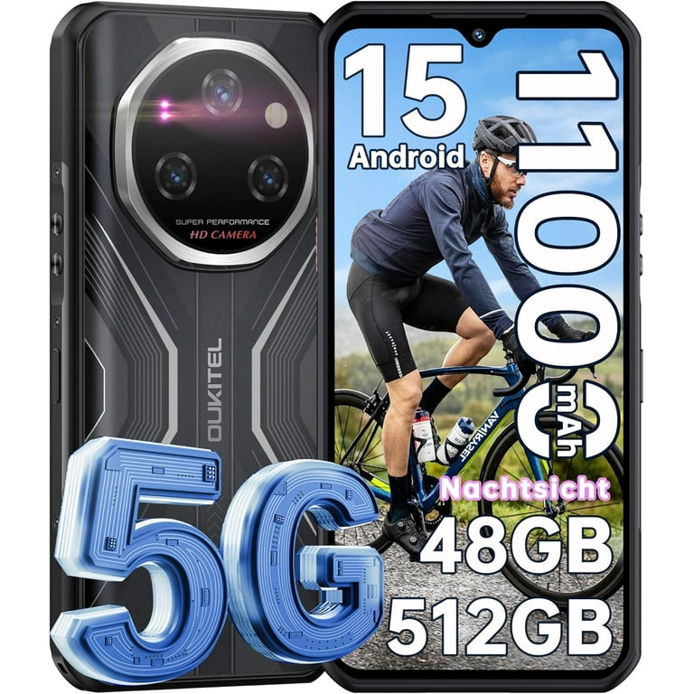 メル90848 様 OUKITEL WP55 Pro　スマホ OUKITEL WP55 Pro 5G Rugged Smartphone Unlocked Android 15-48GB+