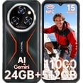 thumbnail image 1 of OUKITEL WP55S Rugged Phone Unlocked, 24GB 512GB/2TB Android 15, 11000mAh Battery, 1 of 8