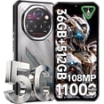 thumbnail image 1 of OUKITEL WP62 5G Rugged Smartphone Unlocked Android 16GB+512GB/2TB Rugged Cell Phone, 6.6''FHD  Display 120Hz 108MP Rear Camera 11000mAh Battery Waterproof Phones, 1 of 6