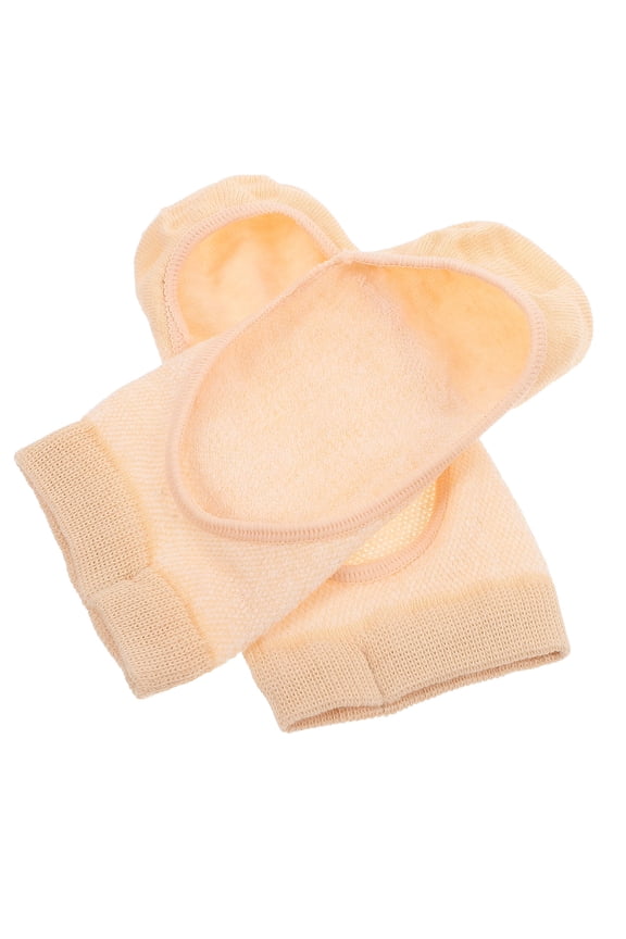 1 Pair Half Toe Yoga Socks Open-back Cotton Soft Elastic for Women Summer Practice