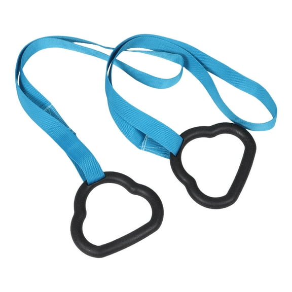 OULII Kids Gymnastics Rings for Children Multi ABS Material Easy Installation Space Saving Fitness Equipment 70 cm