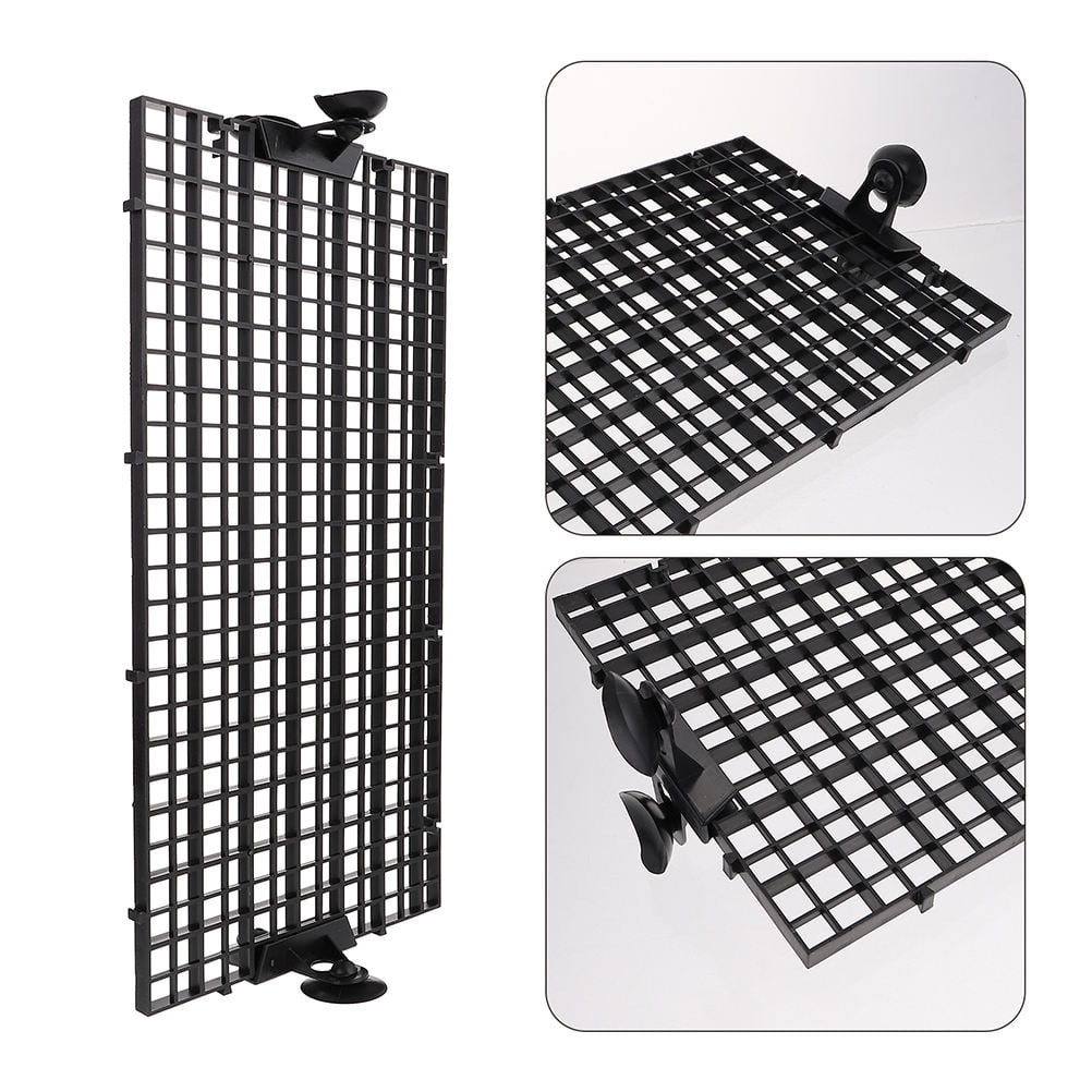 OULII Fish Tank Divider Black PVC for Effective Fish Separation and ...